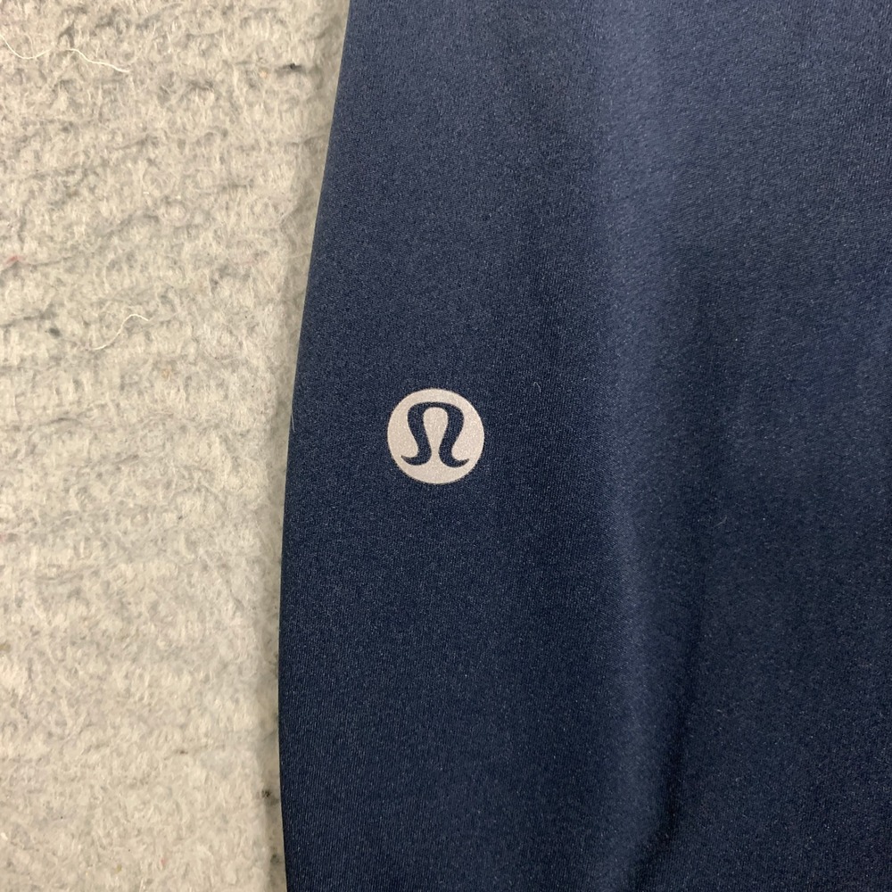 Lululemon Align High-Rise Crop 23" Womens 10 Navy Blue Yoga Leggings Nulu Soft - Picture 2 of 9